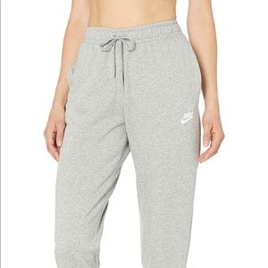 Gray Nike joggers